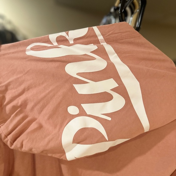 VS PINK Oversized Hooded Long Sleeve Shirt - Picture 7 of 9